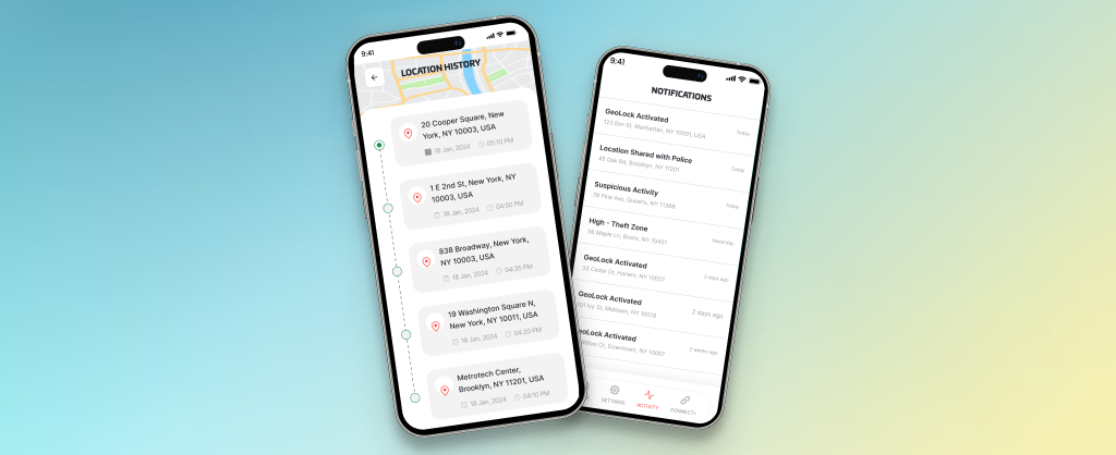 back-end of vehicle recovery mobile app