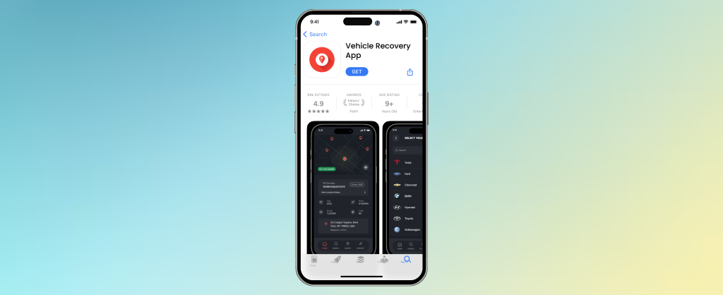Vehicle tracking and recovery app is live