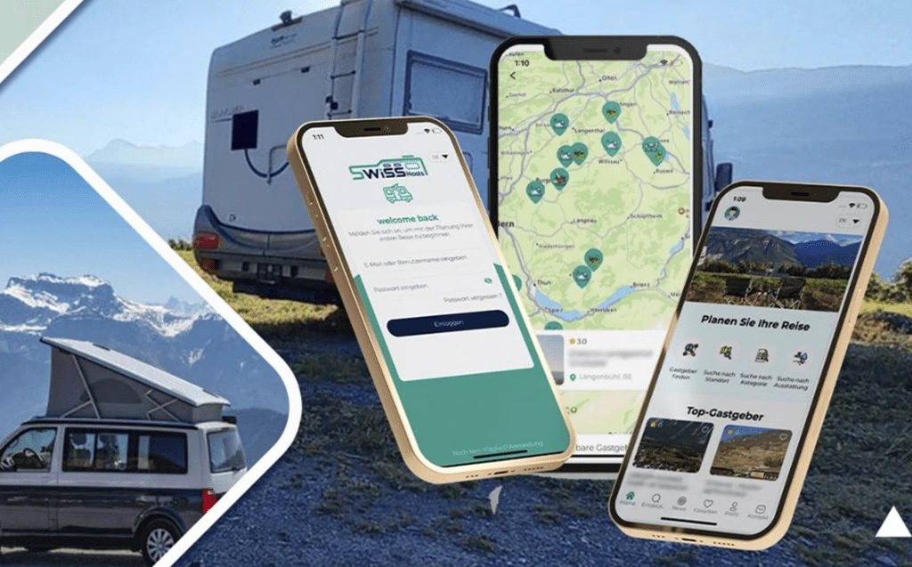 Airbnb like Mobile app for Motorhome & Camping Business