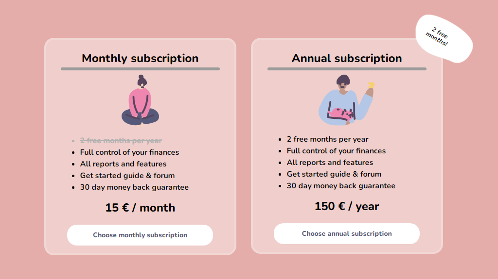Multiple Subscription Packages
