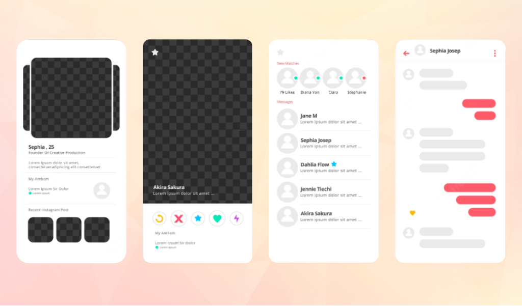 Dating App Mock Up