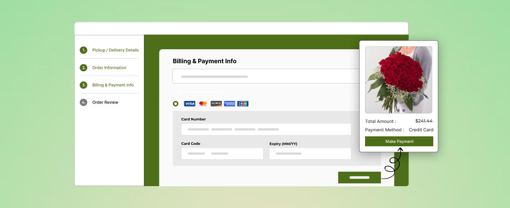 WooCommerce one page checkout Billing & Payment Info