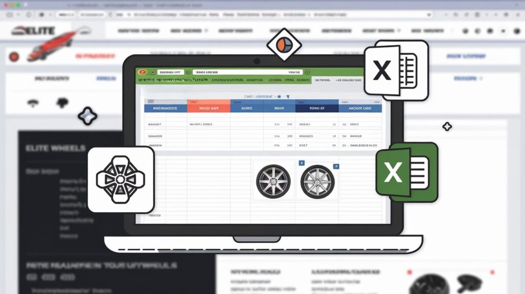 Automated Data Extraction for Elite Wheels Integration