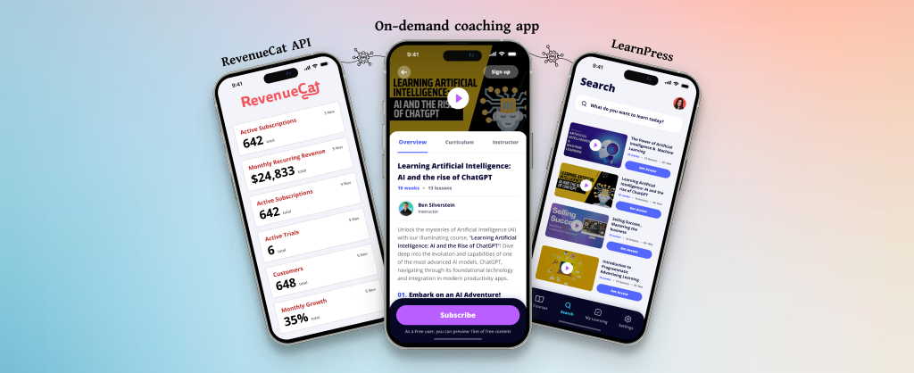  API Integration for coaching app development 