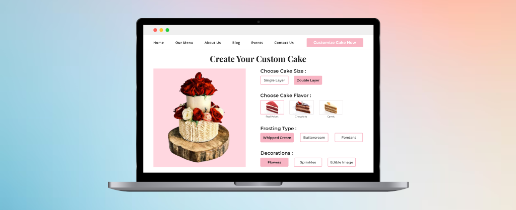 Build a Bakery Web App. 