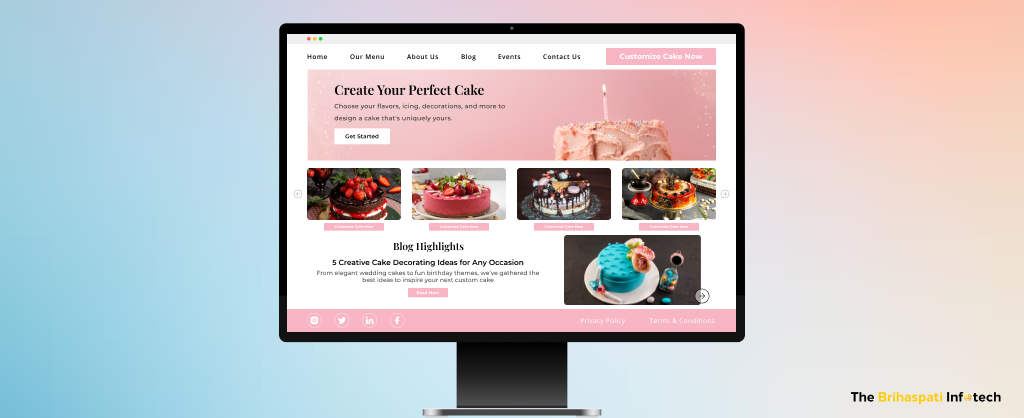 Cover Image_Create a bakery website