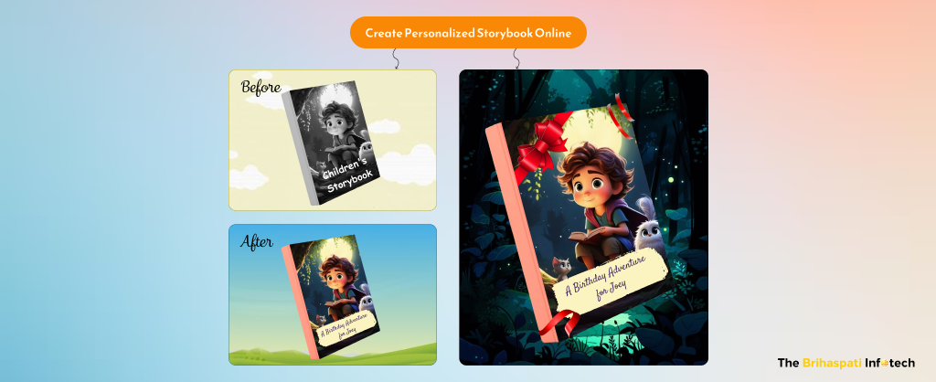 Cover Image_Create a personalized storybook store