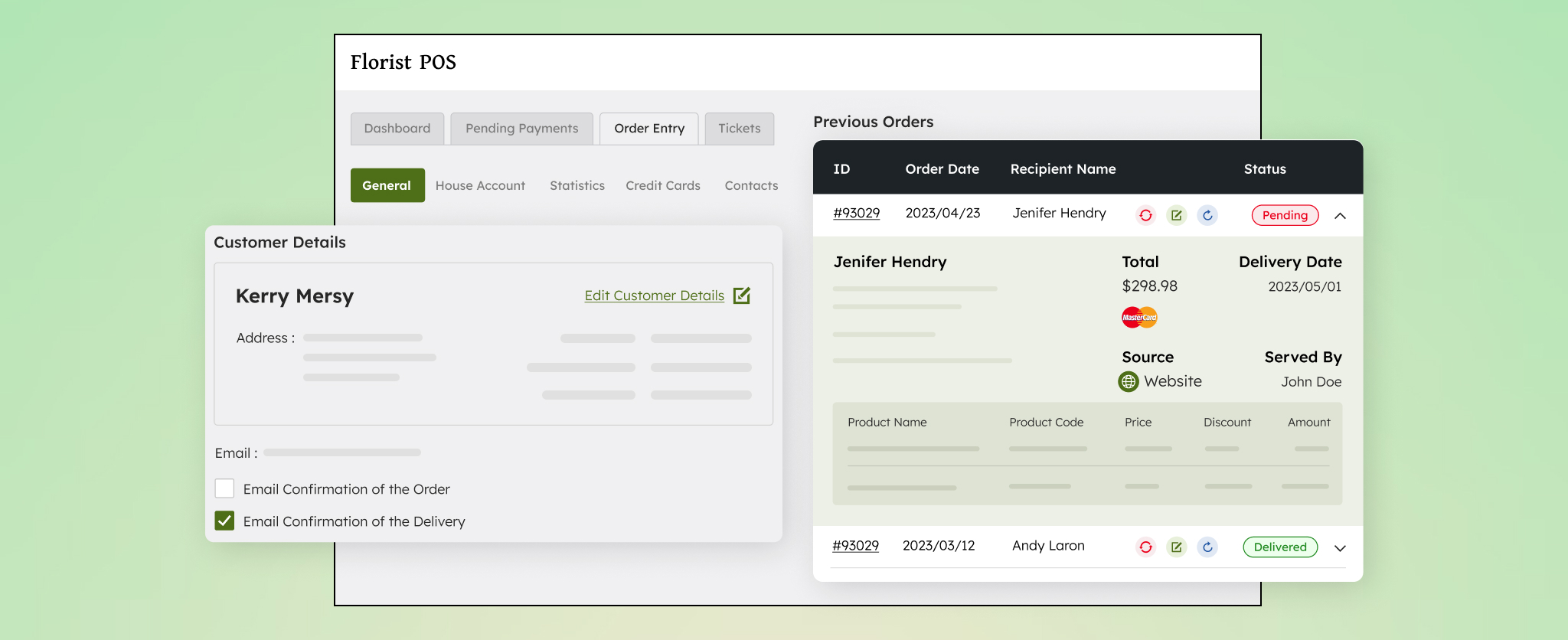 Order Management