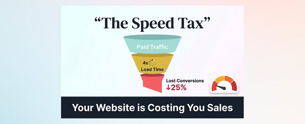 Ecommerce/Web: The "Speed Tax" on Conversion Rates