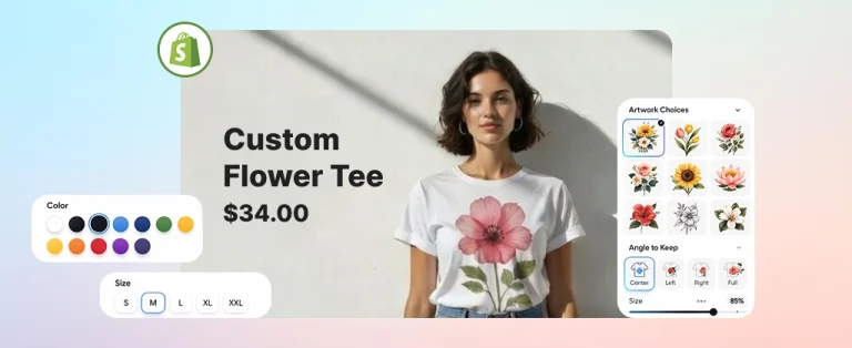 Custom Shopify App for Apparel Sales