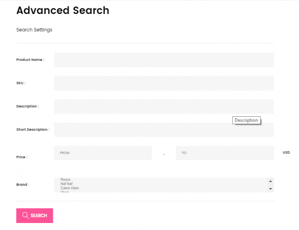 B2B Advanced Search