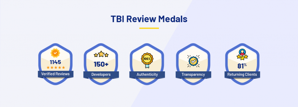 TBI review medals